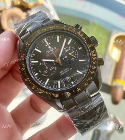 Best Quality Omega Speedmaster Professional Replica All Black Watches 43mm
